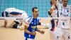 Douglas Souza comemora ponto do Sada Cruzeiro contra o JF Vôlei