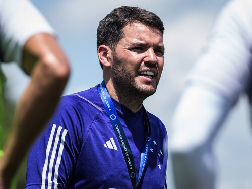 Nicolás Larcamón, técnico do Cruzeiro
