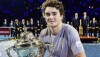 João Fonseca com troféu do ATP da Basileia