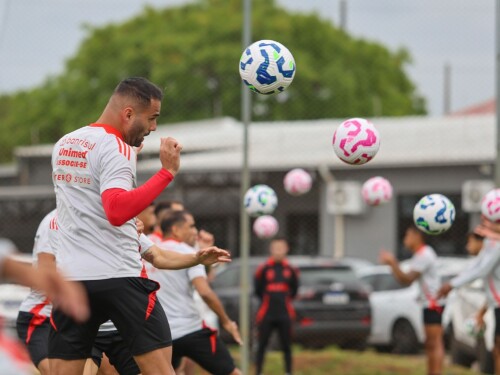 Inter treina para a partida com o Atlético no domingo (2), às 18h30, pelo Brasileirão