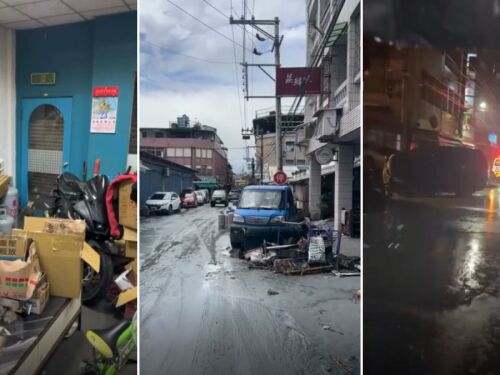 Supertufão Ragasa causa rompimento de barragem em Taiwan; veja vídeo