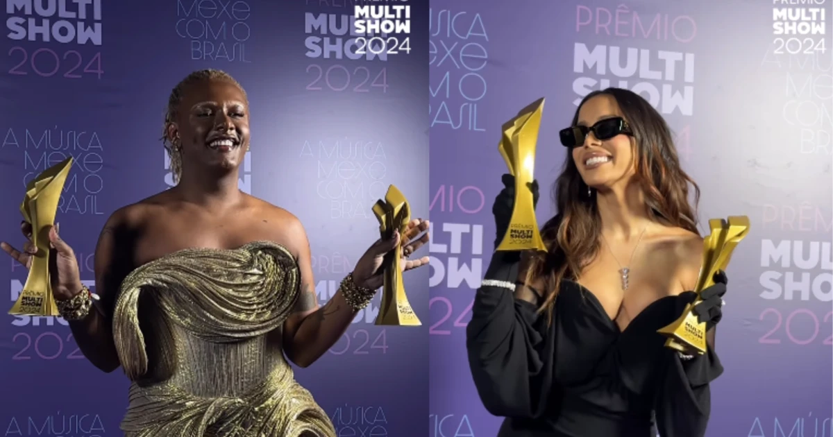 Vencedores do Prêmio Multishow 2024: Veja a Lista Completa dos Ganhadores