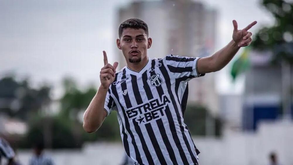 Pablo, atacante do Ceará na Copinha que será integrado ao time profissional