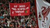 Torcida do Liverpool prestou homenagens para Diogo Jota, morto há pouco mais de um mês