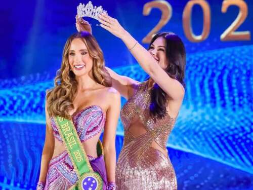 Miss Brasil coroada por Natália Guimarães conquista favoritismo em concurso