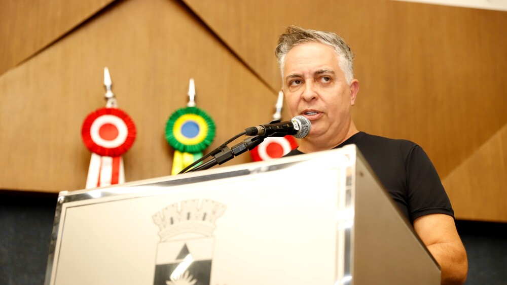 O vereador Álvaro Damião
