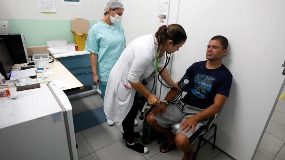 Paciente é atendido em Centro de Saúde em BH