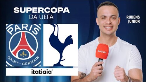 PSG x Tottenham: assista à transmissão da Itatiaia na Supercopa da Uefa