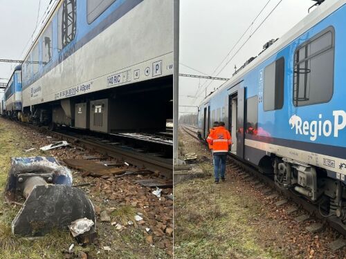 Batida entre trens deixa vários feridos na Tchéquia