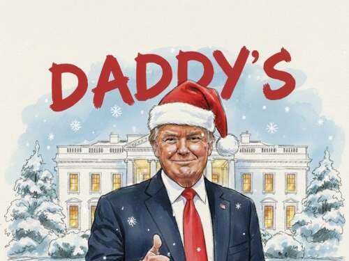 Casa Branca divulga cartão de Natal com imagem de Trump