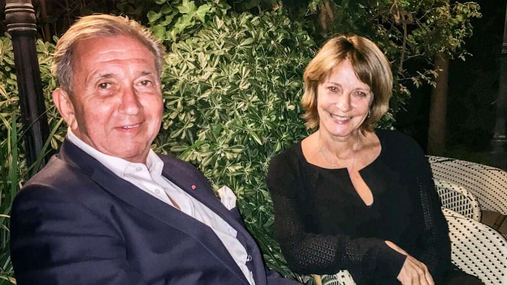 Terje Rød-Larsen e Mona Juul