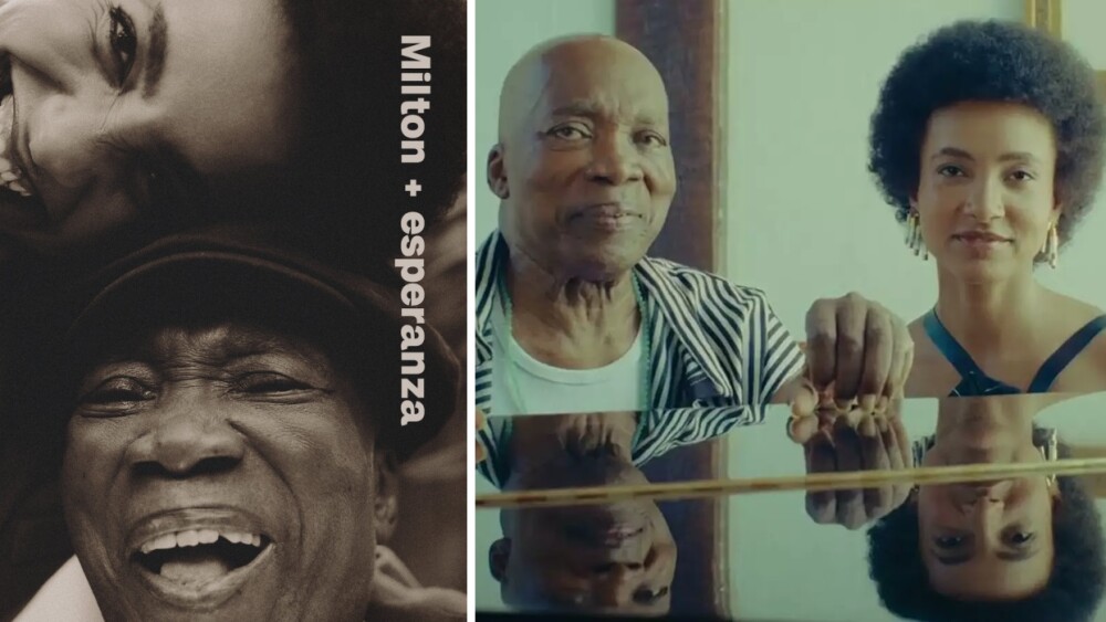Fotos mostram Milton Nascimento e Esperanza Spalding