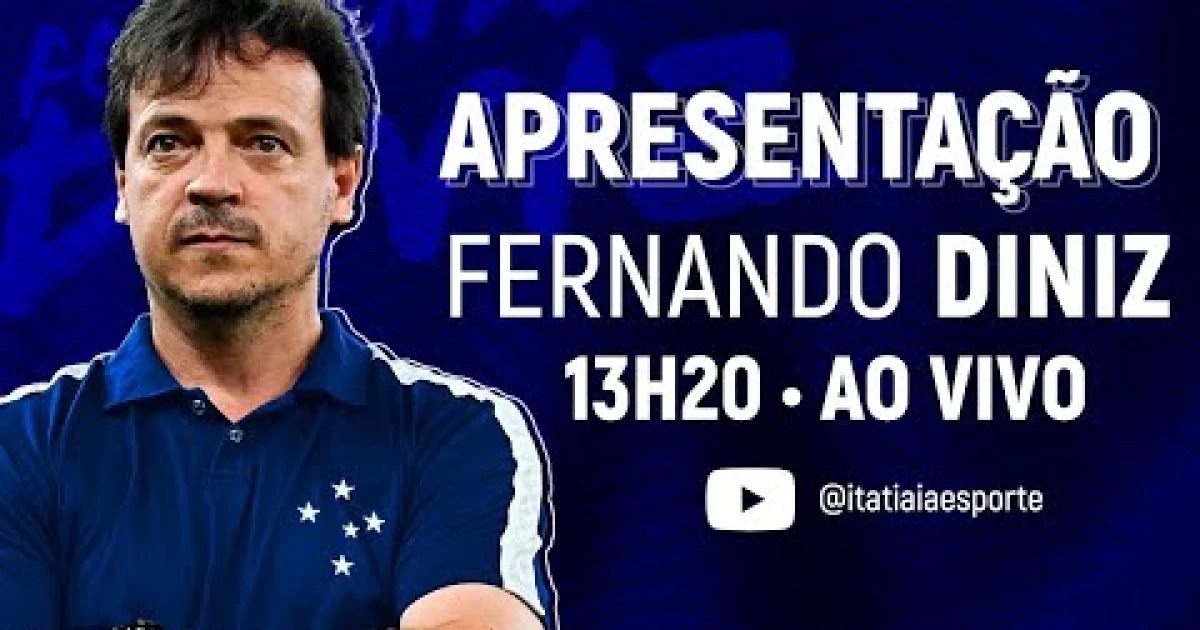 Assista ao Vivo à Apresentação de Fernando Diniz no Cruzeiro
