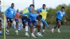 Jogadores do Bahia durante treino no CT Evaristo de Macedo