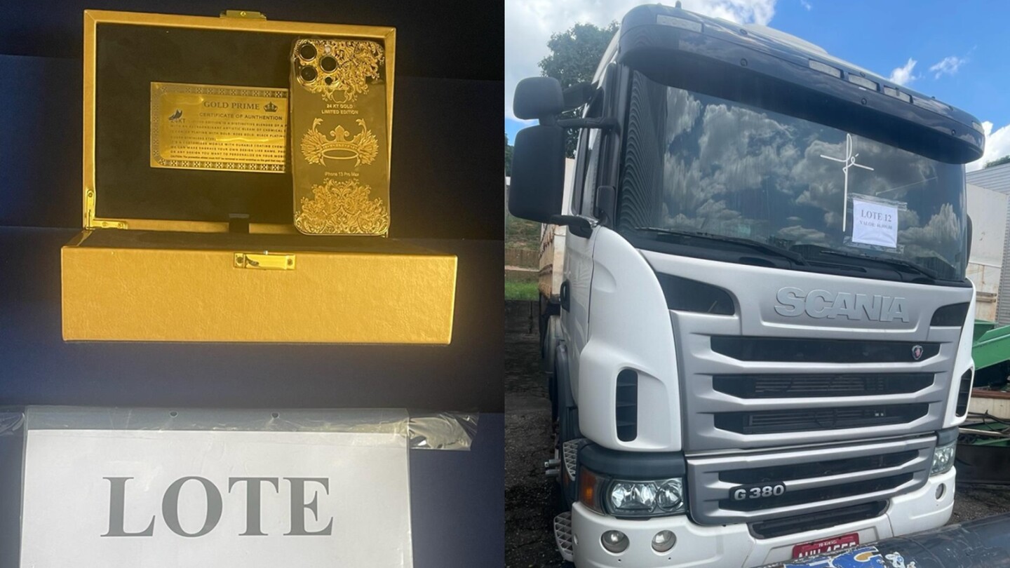 Federal Revenue Auction at MG has gold-plated iPhone; See how to participate Federal Revenue Auction at MG has gold-plated iPhone; See how to participate