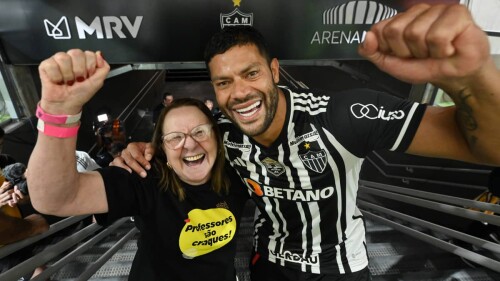 O evento foi parte da campanha “Professores, vocês são craques!”, realizada pelo Instituto iungo, Atlético e Instituto Galo, em parceria com a MRV, o Instituto MRV, a Arena MRV, a Itatiaia e a CNN Brasil