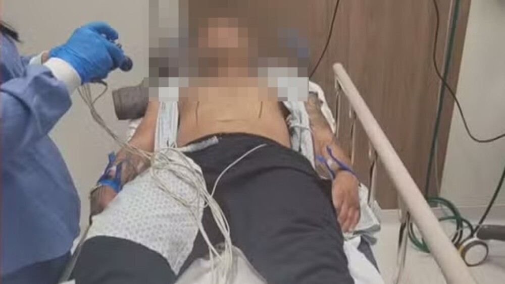 Foto mostra policial que denunciou ter sido torturado por colegas no Distrito Federal