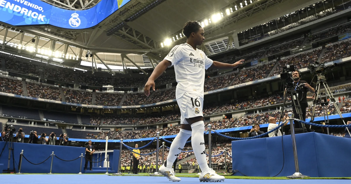 Endrick, ex-Palmeiras e atacante do Real Madrid, revela ídolo no futebol