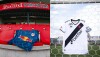 Camisas de RB Bragantino e Vasco no Estádio Municipal Cicero De Souza Marques