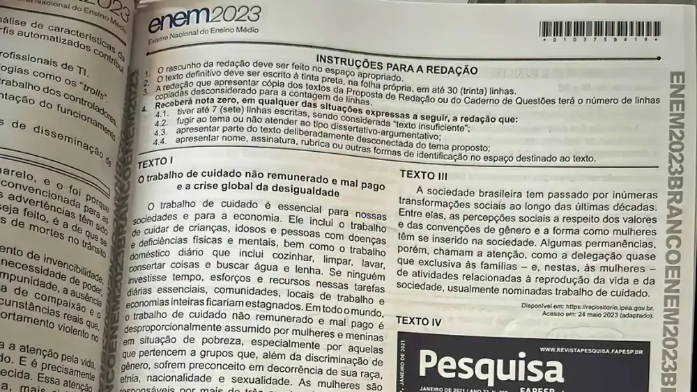 redação-enem-2023-investigação-polícia-federal-vazamento