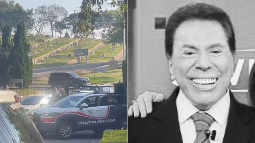 Vídeo: sem fãs e flores, Silvio Santos é enterrado em SP; veja como foi cerimônia - Rádio Itatiaia
