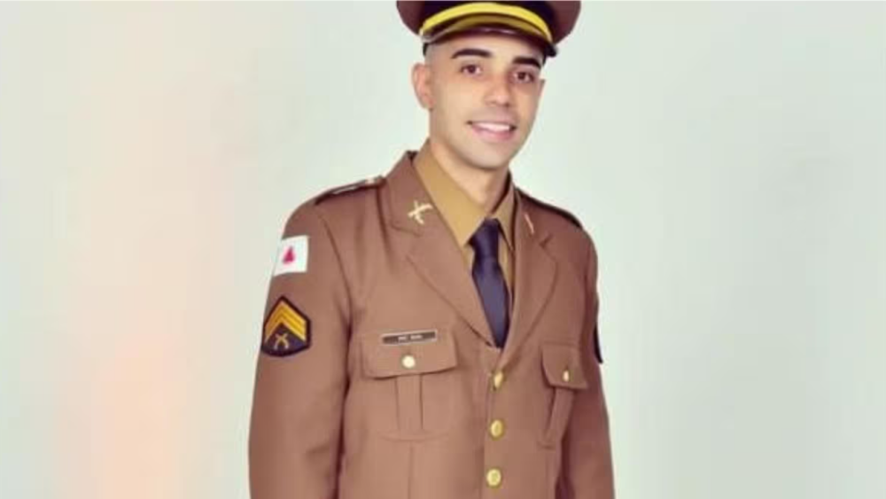 O sargento da Polícia Militar de Minas Gerais (PM-MG), Roger Dias da Cunha