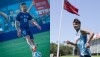 Yago Picachu e Erick Pulgar em atividades de Fortaleza e Flamengo realizadas na sexta-feira (24)