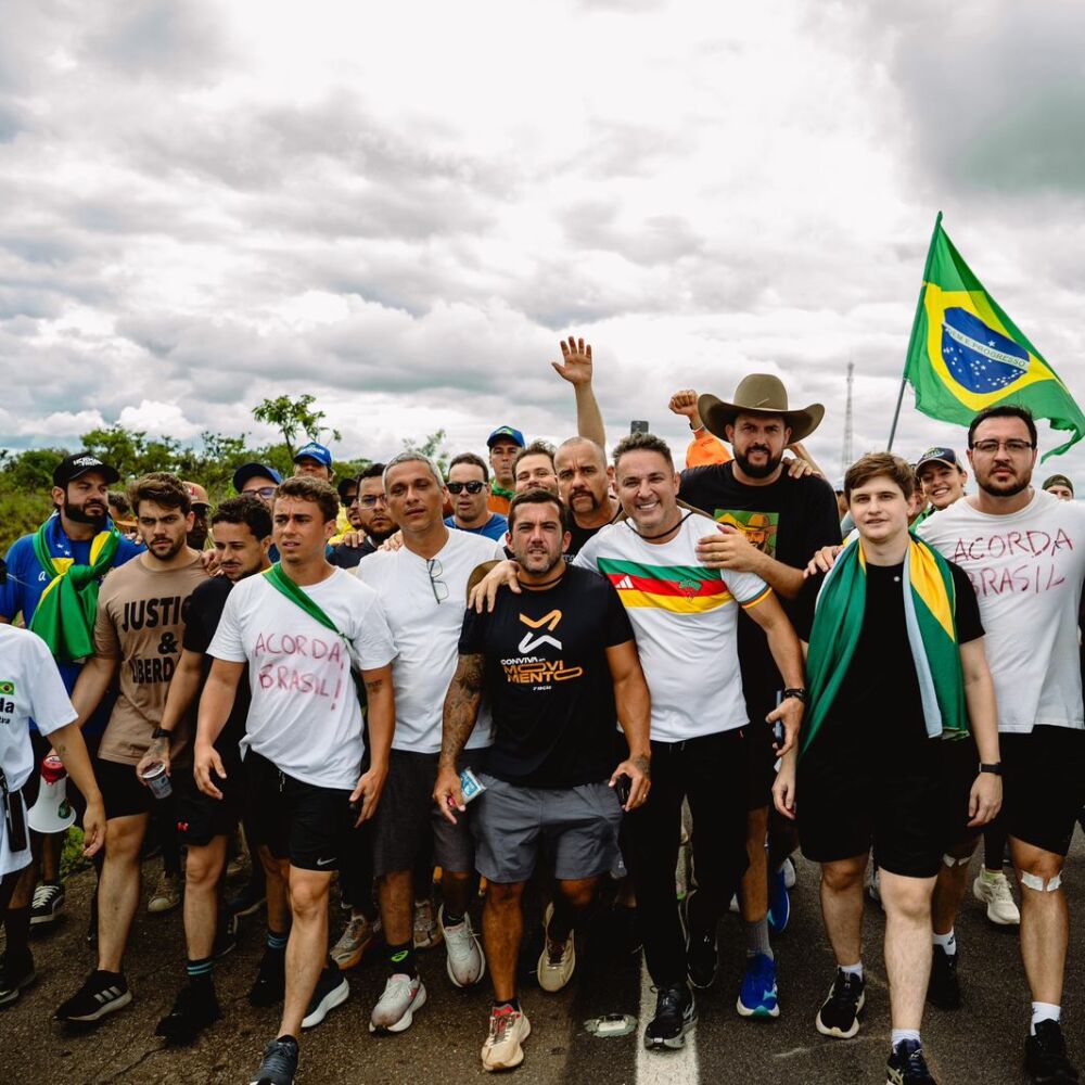 Sem aviso prévio, PRF diz que caminhada de Nikolas impediu planejamento de risco