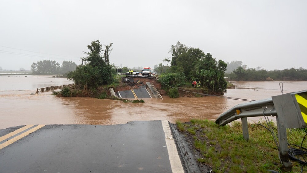 Chuva deixa rastro de destruição no Rio Grande do Sul e em Santa Catarina; veja fotos - Rádio Itatiaia