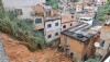 Deslizamento de terra em aglomerado da Serra, em BH