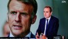 Renúncia do primeiro-ministro Sébastien Lecornu (direita) mergulhou definitivamente o país de Emmanuel Macro (ao fundo) em uma crise política