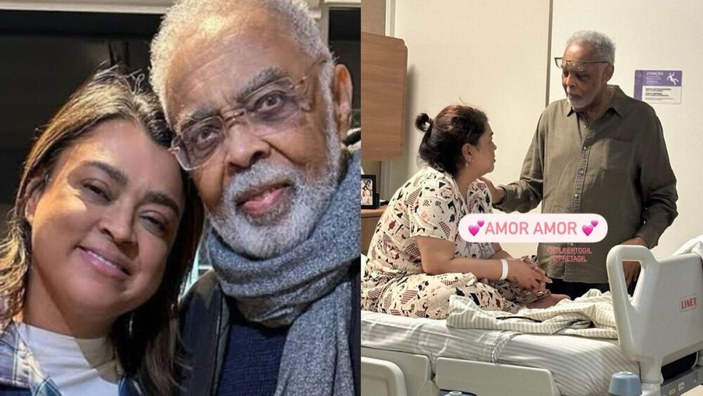 Gilberto Gil aparece com a filha Preta Gil no Sírio-Libanês, em São Paulo - Rádio Itatiaia