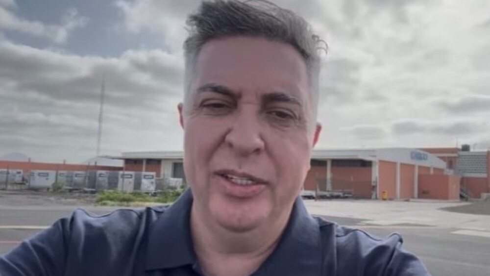 Publicação feita pelo prefeito no Instagram no início da manhã