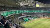 Com mosaico, torcida apoia Palmeiras antes de jogo contra o Cruzeiro