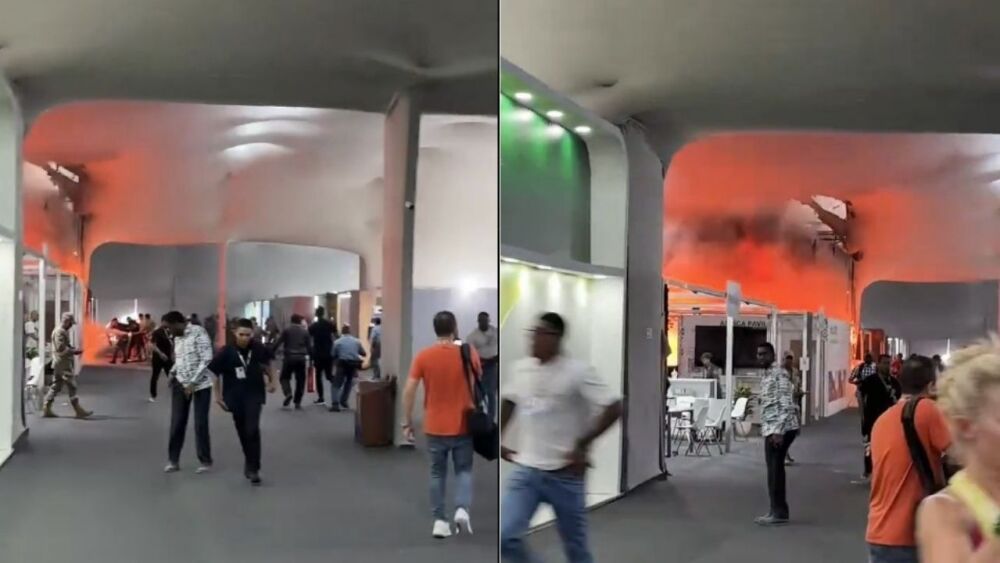 Incêndio grave atinge pavilhão da COP30, em Belém