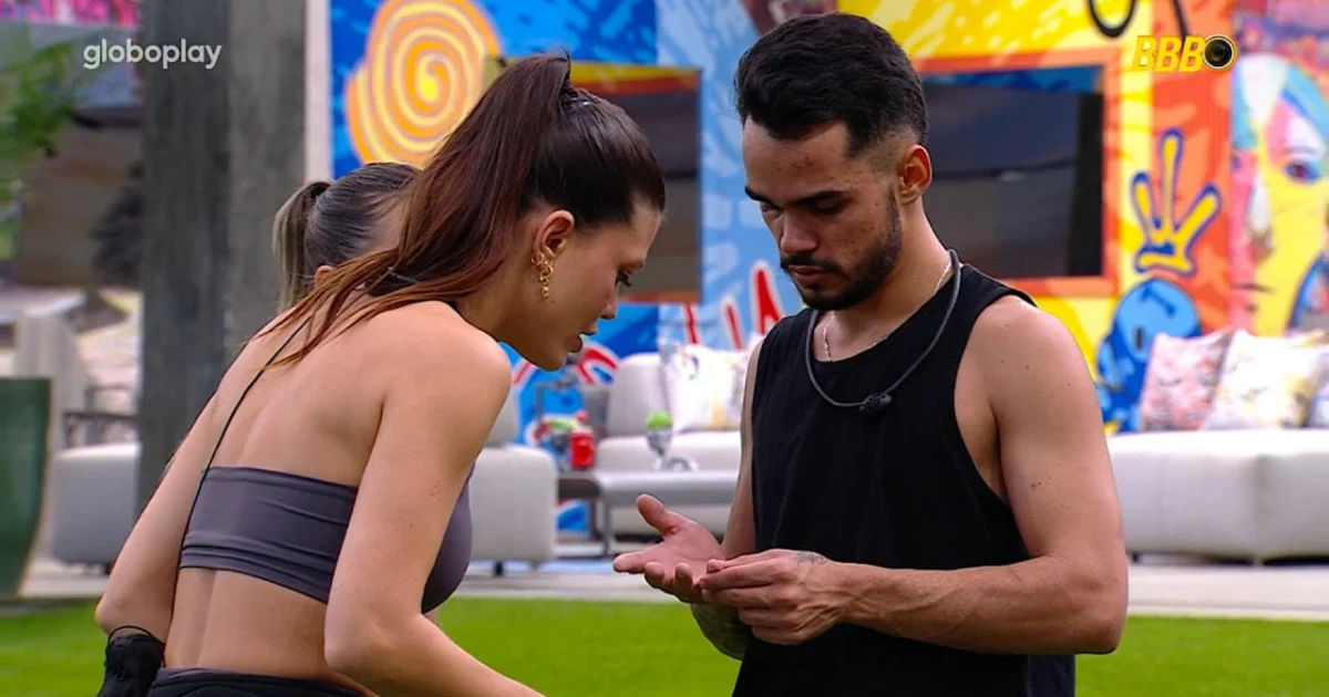 João Pedro se machuca durante Prova do Líder do BBB 25: 'sangrando' após desafio