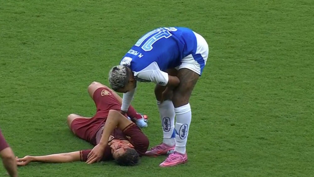Fluminense: Bernal sangra após ser atingido por Matheus Pereira e é substituído