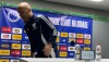Leonardo Jardim em coletiva no Allianz Parque