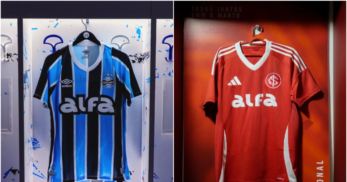Grêmio e Inter anunciam patrocínio máster para 2025 com bet; saiba valores