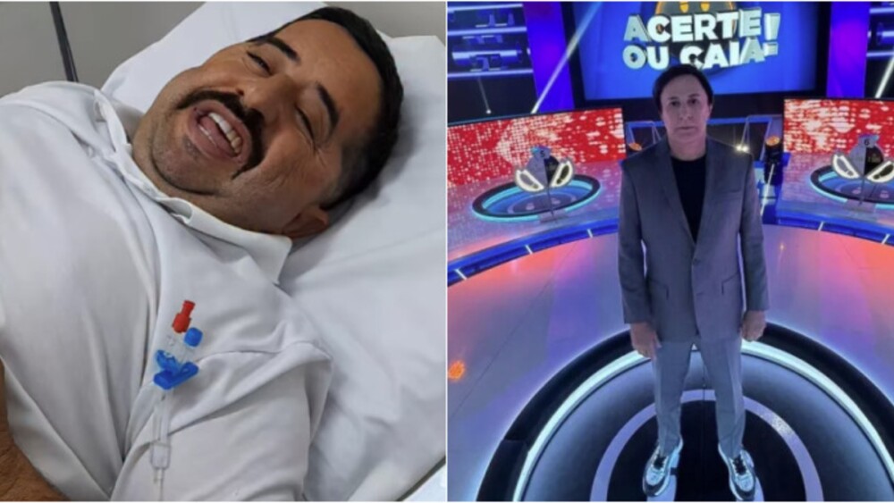 Humorista Bolachinha fraturou a perna após cair em buraco