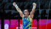 Caio Souza celebra exibição na final das argolas no Mundial de Ginástica Artística