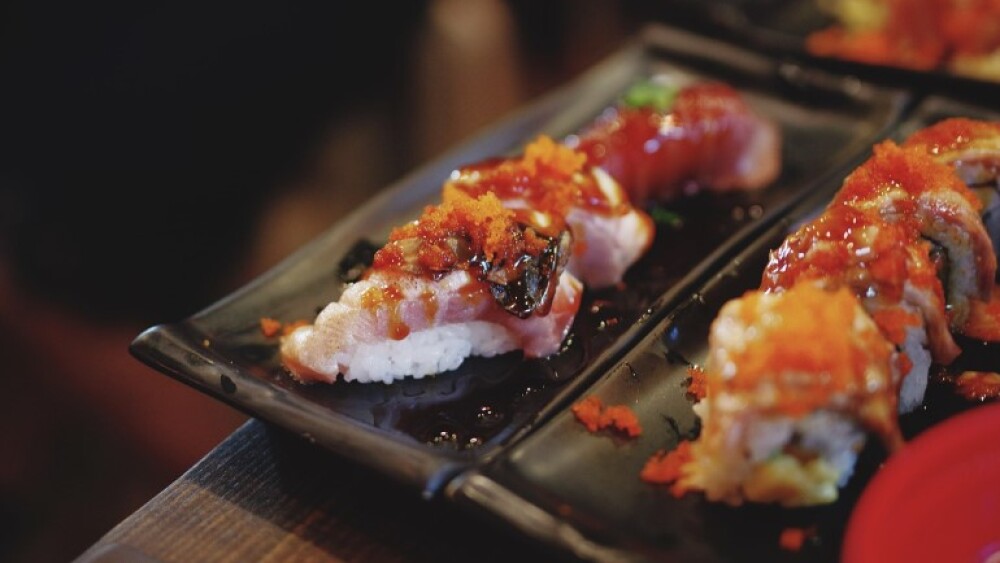 Jantar japonês no Dia dos Namorados