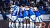 Jogadores do Cruzeiro reunidos antes de jogo pela Série A do Campeonato Brasileiro