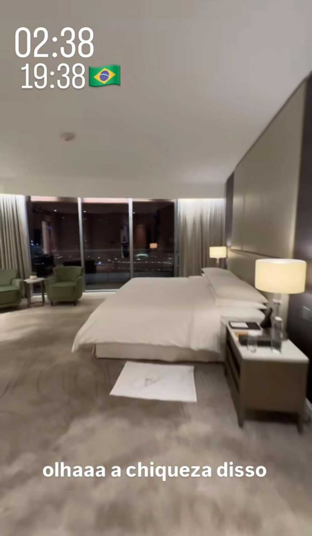 Virgínia em hotel de luxo em Dubai | Foto: Reprodução/Instagram