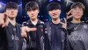 Faker (T1), Jackeylove (Top Esports), deokdam (KT Rolster) e Ruler (Gen.G)