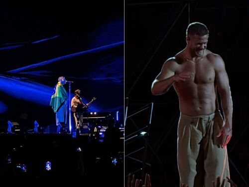 Imagine Dragons lotou o Mineirão nesse domingo (26)