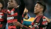 Bruno Henrique, do Flamengo, celebra classificação à final da Copa Libertadores