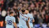Igor Thiago celebra gol pelo Brentford contra o West Ham, nesta segunda-feira (20)