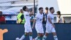 Miguelito comemora gol marcado pelo América contra o Athletic