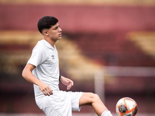 Kauã Miranda, promessa da base do Santos